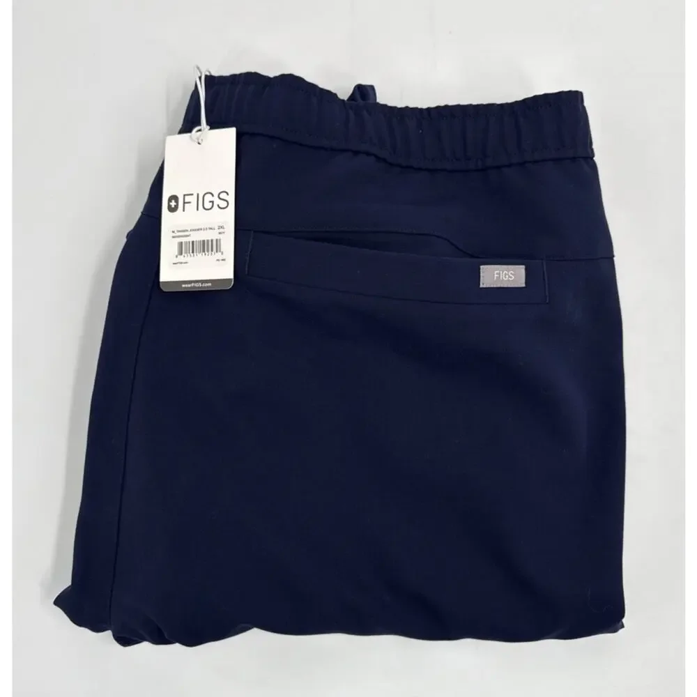 Figs Tansen Jogger‎ Scrub Pants Mens 2XL Navy Blue